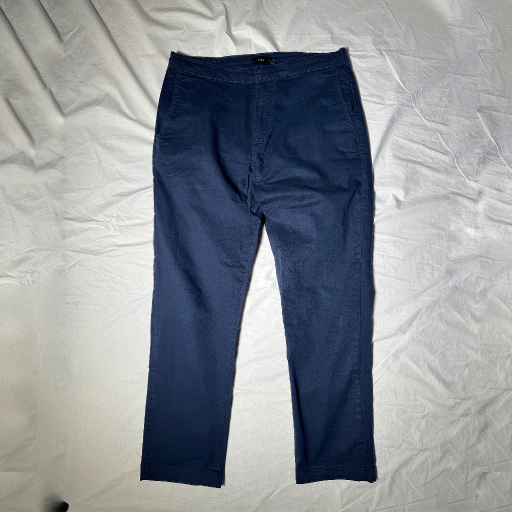 Onia Navy Cotton Drawstring Pants
